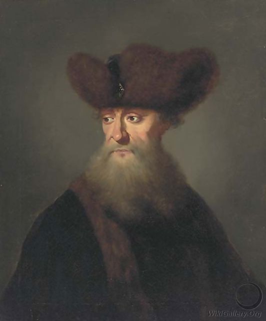 Portrait of a bearded gentleman - (after) Johann Kupezky Or Kupetzky