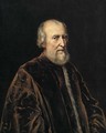 Portrait of an elderly gentleman - (after) Jacopo Tintoretto (Robusti)