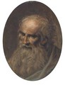 Head of a male saint - (after) Jacopo Tintoretto (Robusti)