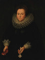 Portrait of a lady - (after) Jacob Willemsz. Delff
