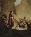 The Raising of Lazarus - (after) Jacob Willemsz De The Elder Wet