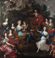 Apollo and the nine Muses - (after) Jacob Van Loo