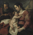 The Holy Family 2 - (after) Jacob Jordaens