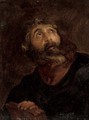 A male saint - (after) Jacob Jordaens