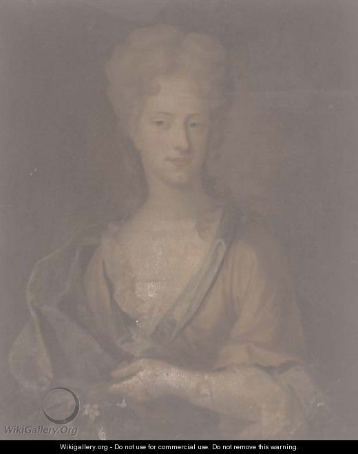Portrait of a lady, traditionally identified as Abigail Hill - (after) James Fellowes