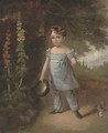 Portrait of a young boy - (after) Jacques Laurent Agasse