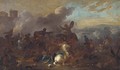A cavalry skirmish 7 - (after) Jacques (Le Bourguignon) Courtois