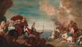 A cavalry battle 3 - (after) Jacques (Le Bourguignon) Courtois