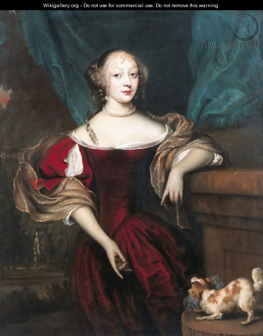 Portrait of a lady - (after) Jan De Baen