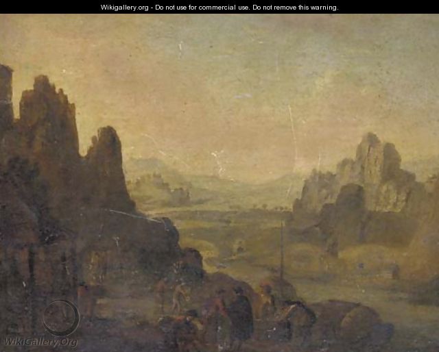 A Rhenish landscape with the vendage - (after) Jan Griffier