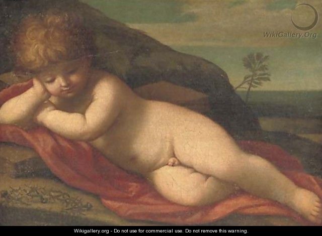 The Infant Christ - (after) Guido Reni