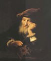 A bearded old man - (after) Govert Teunisz. Flinck