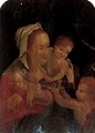 The Virgin and Child with the Infant Saint John the Baptist - (after) Hans Von Aachen