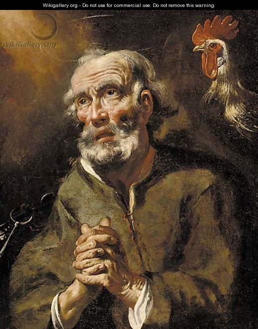 Saint Peter - (after) Jusepe De Ribera