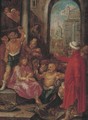 The Mocking of Christ - (after) Hieronymus Francken