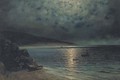Rowing ashore by moonlight - (after) Ivan Konstantinovich Aivazovsky