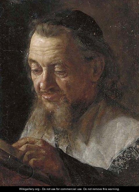 Portrait of a Rabbi - (after) Isidor Kaufmann