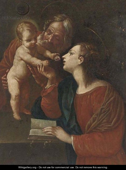 The Holy Family 2 - (after) Ippolito Scarsella (see Scarsellino)