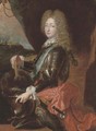 Portrait of a gentleman, traditionally identified as Prince Eugene of Savoy (1663-1736) - (after) Hyacinthe Rigaud