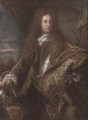 Portrait of a gentleman, traditionally identified as John Churchill, 1st Duke of Marlborough (1650-1722) - (after) Hyacinthe Rigaud
