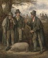 The pig market - (after) George Morland