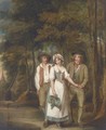 Rustic courtship - (after) George Morland
