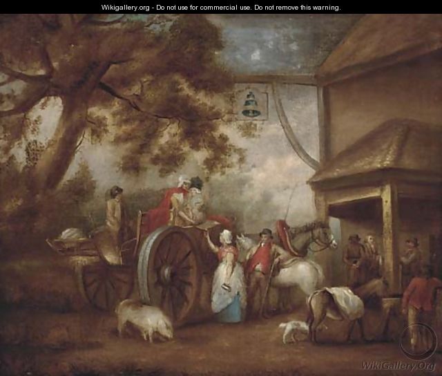 Preparing for the journey - (after) George Morland