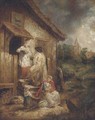 A charitable offering - (after) George Morland