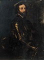 Portrait of a bearded gentleman - (after) Giacomo Robusti Called Tintoretto