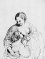 The Roman Daughter - (after) Giovanni Francesco Guercino (BARBIERI)