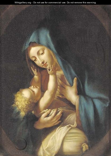 The Madonna and Child - (after) Giovanni Battista Salvi, Il Sassoferato
