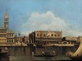 View of the Doge's Palace and the Piazzetta of San Marco, looking north, from the island of San Giorgio - (after) (Giovanni Antonio Canal) Canaletto