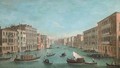 The Grand Canal looking South from the Palazzo Foscari and the Palazzo Moro-Lin to Santa Maria della Carita - (after) (Giovanni Antonio Canal) Canaletto