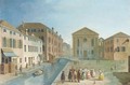 The piazza and church of S. Giuseppe, Venice - (after) Giovanni Richter