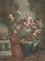 The vision of Saint Antony of Padua - (after) Carlo Francesco Nuvolone