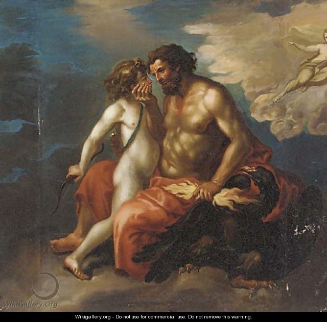 Jupiter and Ganymede - (after) Francesco Albani