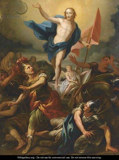 The Resurrection - (after) Francesco Trevisani