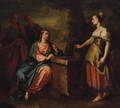 Christ and the Woman of Samaria - (after) Francesco Trevisani