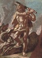 Hercules and Achelous - (after) Francesco Solimena