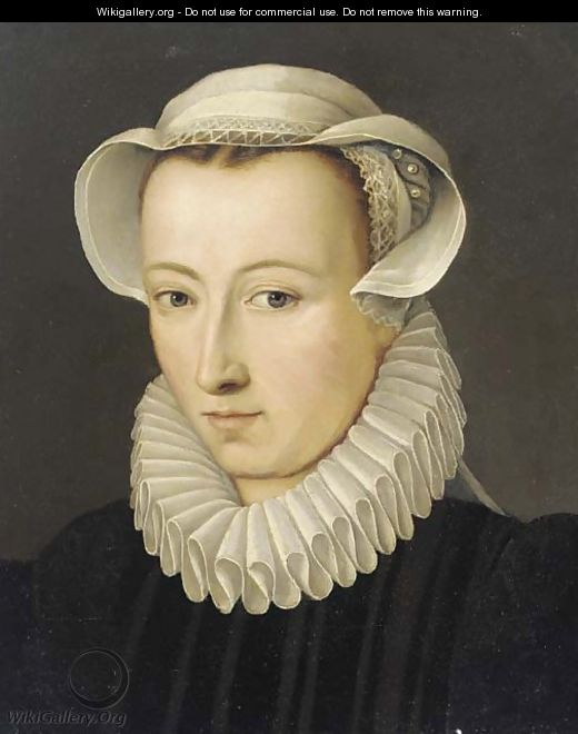 Portrait of a lady - (after) Frans, The Younger Pourbus
