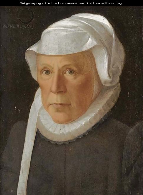 Portrait of a lady, bust-length - (after) Frans, The Younger Pourbus