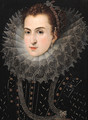 Portrait of a noblewoman - (after) Frans, The Elder Pourbus