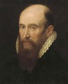 Portrait of a gentleman, small bust-length, with a beard and in a white ruff - (after) Frans, The Elder Pourbus