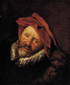 Head of a man - (after) Frans Hals