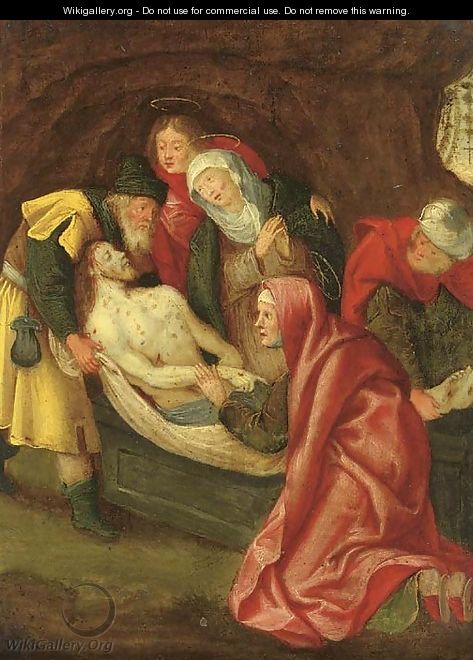 The Entombment - (after) Frans II Francken