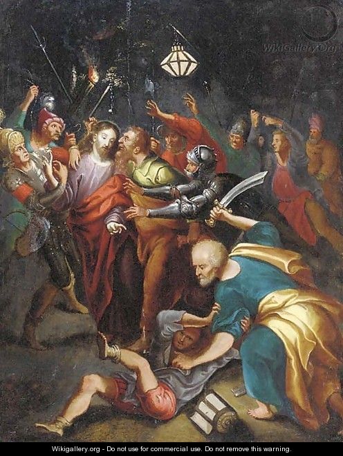 The Betrayal of Christ - (after) Frans II Francken