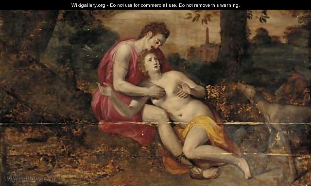 Venus and Adonis 2 - (attr. to) Floris, Frans