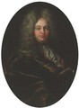 Portrait of a gentleman - (after) Jean Francois De Troy
