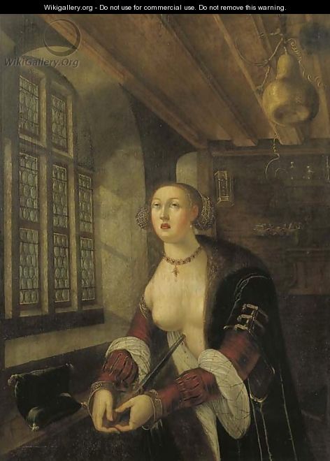 Lucretia - (after) Georg Pencz