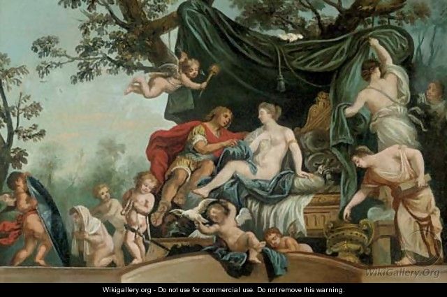Venus and Mars - (after) Gerard De Lairesse